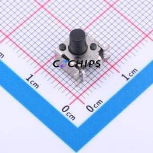 TS-1045AD-A9B3-D2 Tactile Switch SMD Switch Single Pole Single Throw Round Button 2.5N Horizontal Mount - Product Image 1