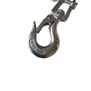 WLL150KG <span class=keywords><strong>3</strong></span>/16 "304/316 из нержавеющей стали AISI304 AISI316 подъемный кран поворотный щековый крюк - Product Image 6