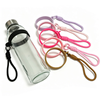 Poignée de transport YDS pour bouteille d'eau, support de bouteille avec sangle, compatible avec la plupart des bouteilles de 8 à 32 oz, accessoires pour Stanley Cup