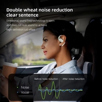 Écouteurs sans fil intra-auriculaires OWS 5.4 pour le sport à conduction aérienne, étanches IPX5, avec annulation active du bruit, Type-C