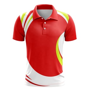 Camiseta de bádminton personalizada para hombre, Polo de manga corta de alta calidad, diseño personalizado - Product Image 3
