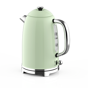 Bouilloire électrique rétro vintage 2,0 L en acier inoxydable, avec arrêt automatique et protection contre l'ébullition à sec, appareils électroménagers multicolores - Product Image 5