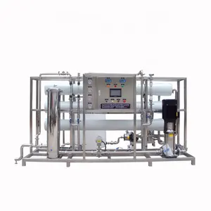 RO purified / pure water treatment system 6000L/H commercial ro system sand filter for water treatment plant