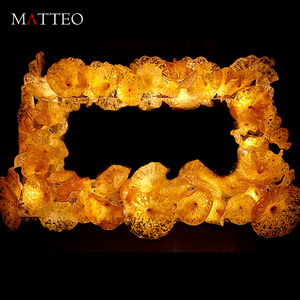 Tượng Thủy Tinh Murano Thổi Thủ Công Trang Trí Nhà Cửa Trang Trí Nhà Cửa OEM ODM Thiết Kế Nhà Sản Xuất Tượng Điêu Khắc - Product Image 1