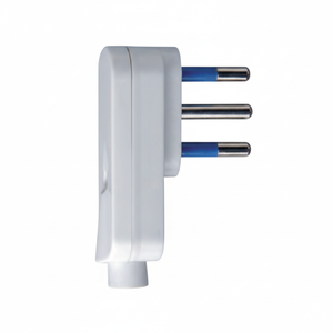 Ecova 10 Ampere piccolo attacco presa elettrica Design bianco salvaspazio - Product Image 1