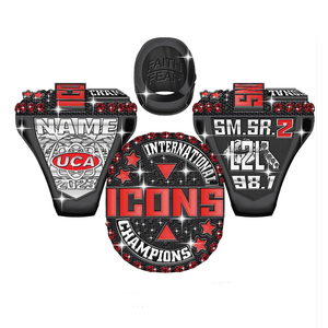 Customized LOGO Championship <strong>Ring</strong> Customize Team Player <strong>Name</strong> and Number High-quality Football Basketball <strong>Rings</strong> - Product Image 4