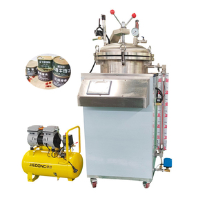 Dọc Áp Lực Trở Lại Tiệt Trùng Nước Tắm Hơi Nước Nhỏ Khử Trùng Nồi Thức Ăn Vật Nuôi Chân Không Tiệt Trùng - Product Image 1