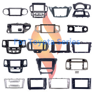 Kit de marco de <span class=keywords><strong>radio</strong></span> estéreo de 9 pulgadas suave <span class=keywords><strong>simple</strong></span> para Toyota Alphard 2003-2007 Kit de MARCO DE REPRODUCTOR DE DVD para coche - Product Image 4