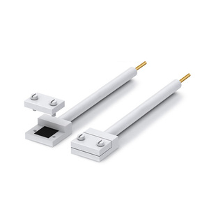 Pince à électrode en platine Degao, haute conductivité, résistante à la corrosion, pour l'électrochimie, l'électrophorèse et l'utilisation en laboratoire - Product Image 1