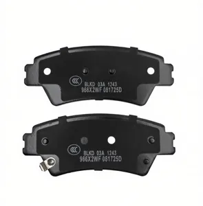 Chinesisches Auto-Ersatzteil Hochtemperaturbeständige Bremsscheibe Keramik-Bremsbelag für JAC <span class=keywords><strong>Sunray</strong></span> T8 Vorderer Bremsbelag Zd1243 - Product Image 1