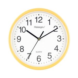Small Mini 6inch Plastic Frame <b>Wall</b> <b>Clock</b> <b>Silent</b> for Living Room Decoration - Product Image 6