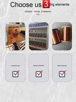 Vente directe usine – Transformateur d'isolement toroïdal en cuivre personnalisable, trois sorties 5W 220V, boîtier 12V, usage industriel 50/60Hz