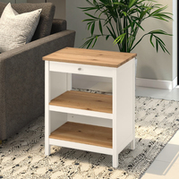 Armoire de rangement moderne en bois naturel blanc, écologique, tiroir étroit pour salon, chambre à coucher, cuisine, villas, bar à domicile