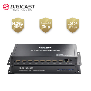 DMB-8808A-EC diffusion en direct H.265 encodeur de serveur vidéo 1080p Full HD H264 encodeur en Streaming sur Wowza Youtube <span class=keywords><strong>Facebook</strong></span> - Product Image 5