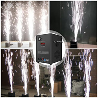 Machine à étincelles froides 700W pour équipement de scène, sans fil DMX512, télécommande, pour mariage, fête, club, fontaine en aluminium