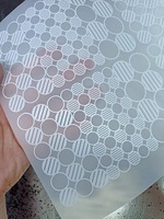 Tarjeta de Regalo Personalizada con Impresión en Fábrica, Papel de Regalo Transparente con Lámina Dorada, Papel Vitela de Lujo Sin Recubrimiento, Embalaje de Regalo de Doble Cara