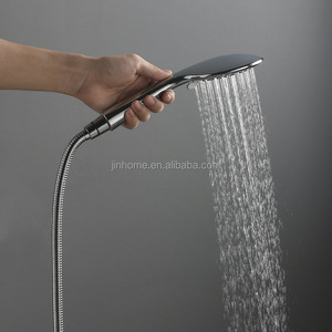 Robinets de douche à <span class=keywords><strong>colonne</strong></span> Chrome Système de douche à trois voies Fonction de mélangeurs d'eau chaude et froide avec robinet d'eau de source - Product Image 5