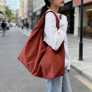 Sac à main ZHYD de grande capacité, léger, portable, à porter sous le bras, avec une seule poignée, fermeture éclair, élégant, décontracté, pour femmes - Product Image 2