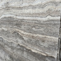 Dalles de marbre naturel Offre Spéciale brésilien évier de piédestal en travertin argenté moderne lavabo de comptoir élégant pour salle de bain