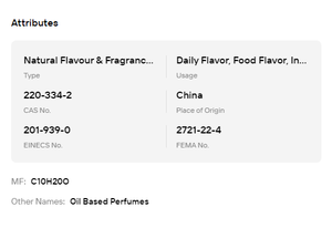 น้ำหอมเกรด ISO E Super Ambergris Ketone สำหรับการผลิตน้ำมันหอมระเหยระดับพรีเมียม - Product Image 6