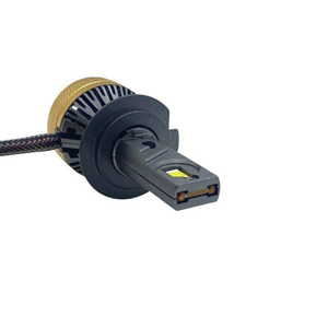 Bombilla LED Canbus M63 de 65W y 9000Lm para Faros Delanteros H7 H4 H11 9005 con Controlador Externo y Ventilador de Refrigeración Dorado para Automóviles - Product Image 6