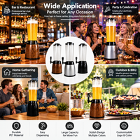 Tour de service à bière, distributeur de boissons en PET, tour à boissons pour bar, restaurant, fête à domicile, réception de mariage, réveillon du Nouvel An