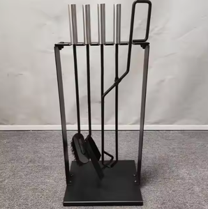 Garden Indoor Outdoor Fireplace Tools <strong>Sets</strong> Handle Large <strong>Fire</strong> Tongs Shovel Brush <strong>Poker</strong> Accessories <strong>Set</strong> Fancy Metal <strong>Fire</strong> <strong>Set</strong> - Product Image 4