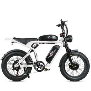 Super Power 73 cyclomoteur style Samebike M20 2 moteurs et 2 batteries 32Ah tout terrain électrique dirt bike 2000w eu entrepôt e bike - Product Image 6