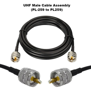 Cavo UHF Maschio-Femmina con Connettore PL259 SO259, Cavo RG58 LMR195 LMR240 LMR400 RG213 per Antenna Radio HAM CB - Product Image 1
