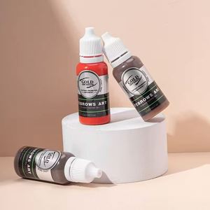 Người mới bắt đầu thân thiện với microblading hình xăm lông mày thực hành mực trang điểm vĩnh viễn sắc tố cho đào tạo thêu - Product Image 4