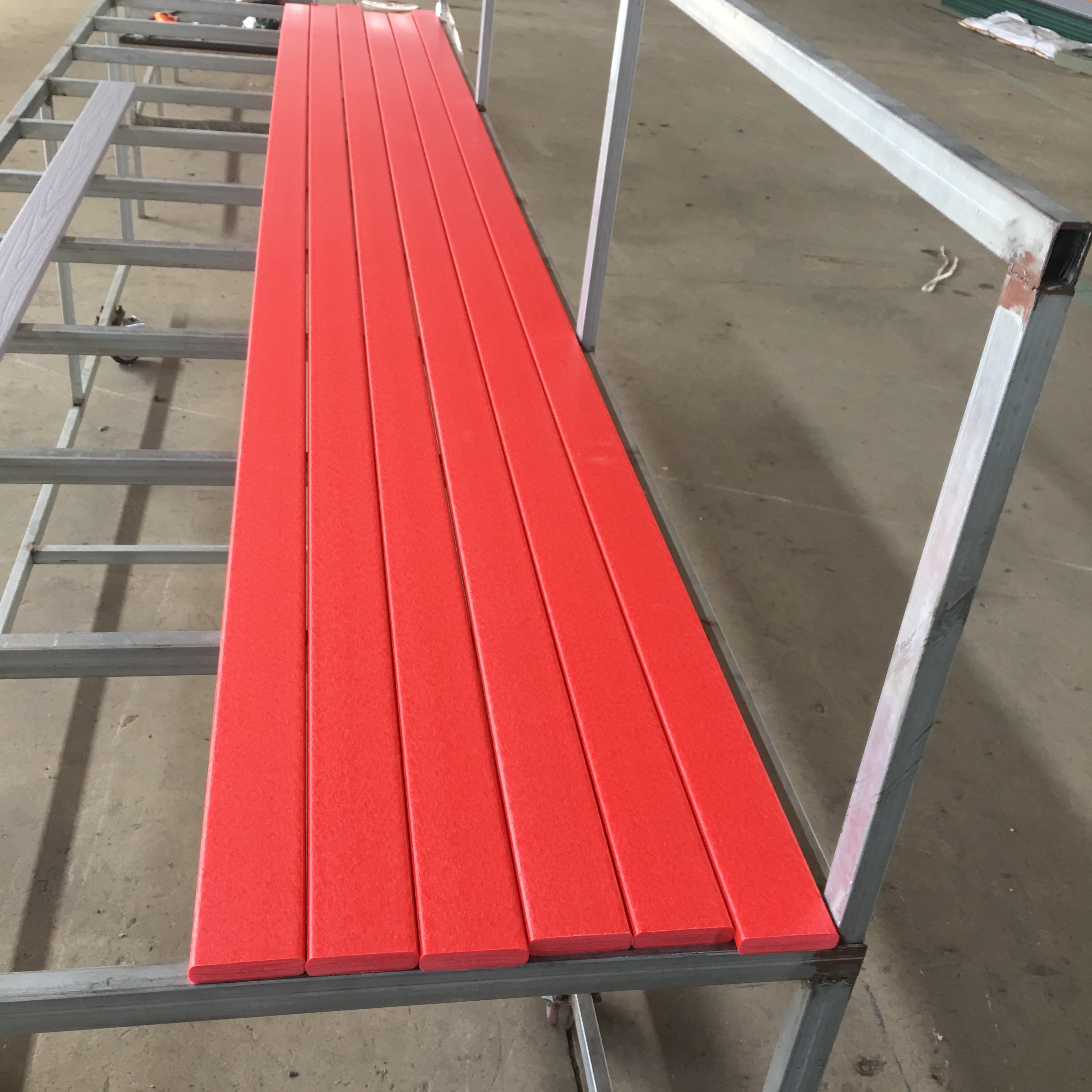 Ne pas Se Faner Imperméable Lattes En Plastique Pour Extérieur Banc/Table/Poubelle/Planteur