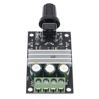Réglable 3A 80W PWM contrôleur de vitesse du moteur commutateur de potentiomètre de contrôle de vitesse Variable pour DC 6V Module de cartes de pilote de moteur