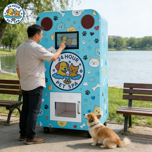 Macchina per il lavaggio self-service di cani a prezzi accessibili, esportata in tutto il mondo, macchina distributrice ecologica per la cura e il lavaggio degli animali domestici - Product Image 1