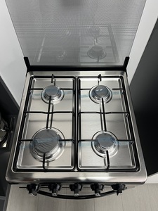 Compact Gas Range &amp; Stove with <strong>Oven</strong>, Grill - 4 Burners 50*50 Mini/Portable Stainless Steel for RV &amp; <strong>Small</strong> <strong>Kitchen</strong> - Product Image 4