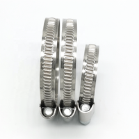 German Type Stainless Steel Pipe Clips Auto Fasteners Hose Clamps Cable Clamps