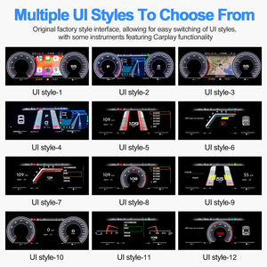Tablero Digital OEM para <span class=keywords><strong>Audi</strong></span> A4 2009-2012, Panel de Instrumentos LCD para Automóvil, Velocímetro Digital, Carplay Linux - Product Image 3