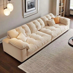 Juego de Sofás <span class=keywords><strong>Italianos</strong></span>, Sofá Minimalista para Sala de Estar, Estilo Europeo Seccional - Product Image 3