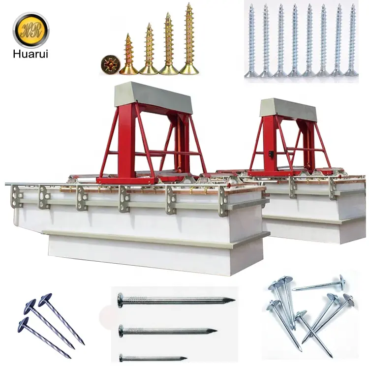 Electric Galvanizing Machine / Zinc Plating Line/Galvanized Production Line for Nails and Screws