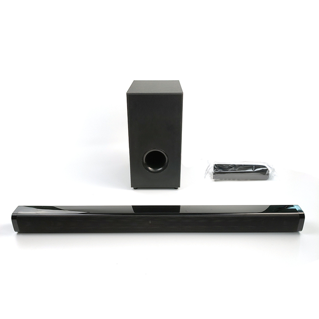 OEM 2.1CH TV Sound Bar 60W Wireless Speaker Smart Music System BT Home Theater System 3 Passive Speakers 5.5" Woofer Subwoofer