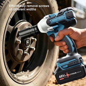 Kit de Llave de Impacto Multifunción con Batería de Litio de Alta Potencia Sin Escobillas, Certificado CE, Se Acepta OEM - Product Image 2