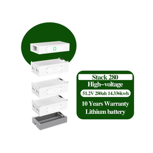 Dyness Stack280 Hoge Spanning Stapelbare Batterij 43kWh~215kWh 51.2V 280Ah LiFePO4 Batterijmodule 8000 Cycli Energieopslagsysteem - Product Image 2