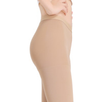 Chaussettes de compression médicales pour femmes, niveau 1 HBM, en spandex/nylon, motif uni, hiver, nouvelle collection, ajustement serré, 15-20 mmHg