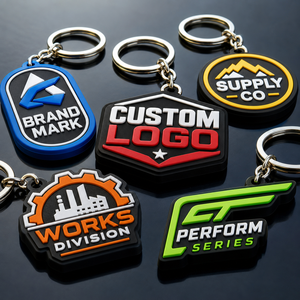 Wholesale Soft Rubber <b>Keychain</b> Manufacturer <b>Custom</b> Logo Car <b>Keychain</b> Cartoon 3D Silicon Keyring Promotional Pvc Key Chains - Product Image 1