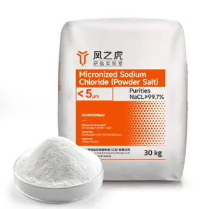 מעבר ליצרן איכות OEM טוהר גבוה 2um-5um Nacl מלח נשימה מלח סלע