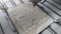Machine de gravure CNC JK personnalisée à 2 têtes pour la pierre avec moteur et moteur électrique de 5,5 kW, gravure automatique