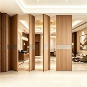 <span class=keywords><strong>Cloison</strong></span> Murale Amovible en Bois Insonorisée <span class=keywords><strong>de</strong></span> Couleur Crème, Porte Pliante Coulissante pour Salle <span class=keywords><strong>de</strong></span> Banquet et Salle à Manger - Product Image 5