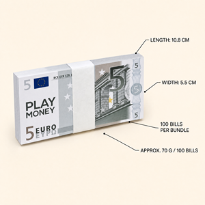 Dinero Falso al por Mayor, <span class=keywords><strong>Euros</strong></span> <span class=keywords><strong>de</strong></span> 7 Denominaciones, Juego Completo <span class=keywords><strong>de</strong></span> <span class=keywords><strong>100</strong></span> <span class=keywords><strong>Billetes</strong></span> por Paquete, <span class=keywords><strong>Billetes</strong></span> <span class=keywords><strong>de</strong></span> Juguete para Decoración <span class=keywords><strong>de</strong></span> Fiestas y Accesorios <span class=keywords><strong>de</strong></span> Cine - Product Image 3