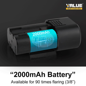 Herramientas Profesionales para HVAC VALUE, Herramienta de Abocardado Inalámbrica, Dobladora de Tubos Eléctrica y Expansora de Tubos Eléctrica, Servicio de Muestras Incluido - Product Image 6