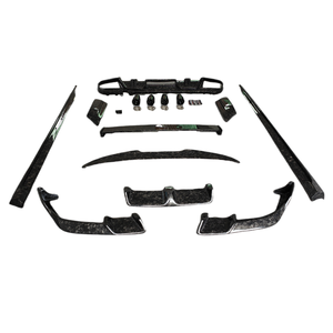 X6M <span class=keywords><strong>F96</strong></span> forgé LD Style Kit carrosserie pour <span class=keywords><strong>BMW</strong></span> X6M compétition <span class=keywords><strong>F96</strong></span> forgé pare-chocs avant lèvre jupe latérale diffuseur arrière Spoiler - Product Image 1