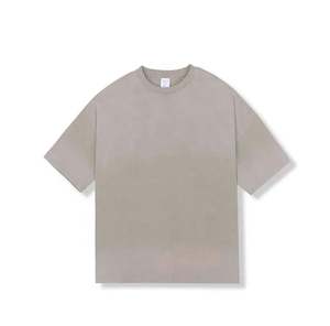 Camiseta Básica para Hombre, Mezcla Suave de Poliéster/Algodón, Transpirable, Antiarrugas, de Secado Rápido, para Uso Diario Informal - Product Image 4